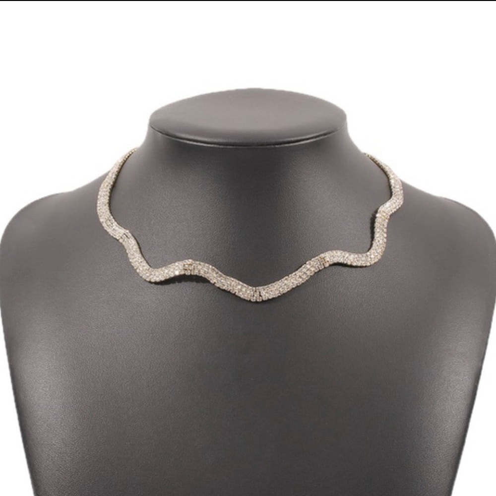 Rhinestone necklace